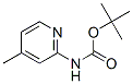 Carbamic acid, N-(4-methyl-2-pyridinyl)-, 1,1-dimethylethyl ester Structure,90101-20-5Structure