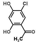 1-(5-Chloro-2,4-dihydroxyphenyl)ethanone Structure,90110-32-0Structure