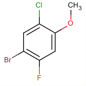 4-Bromo-2-chloro-5-fluoroanisole Structure,901236-75-7Structure