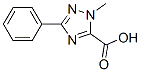 2-Methyl-5-phenyl-2H-[1,2,4]triazole-3-carboxylic acid Structure,90145-38-3Structure