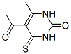 5-Acetyl-6-methyl-4-thioxo-3,4-dihydropyrimidin-2(1H)-one Structure,90151-12-5Structure