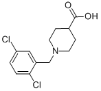 1-(2,5-Dichlorobenzyl)piperidine-4-carboxylic acid Structure,901920-33-0Structure