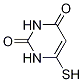 6-Mercaptopyrimidine-2,4(1h,3h)-dione Structure,902259-13-6Structure