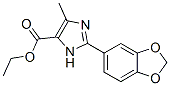 2-Benzo[1,3]dioxol-5-yl-5-methyl-3H-imidazole-4-carboxylic acid ethyl ester Structure,902600-32-2Structure