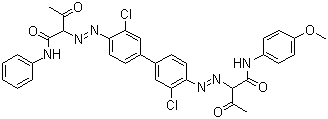 Pigment Yellow 126 Structure,90268-23-8Structure