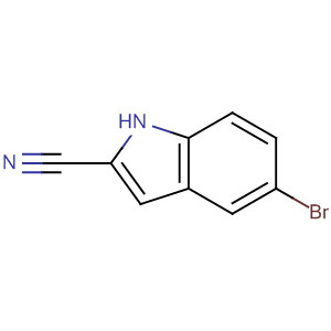 5-Bromo-1h-indole-2-carbonitrile Structure,902772-13-8Structure