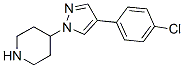 4-[4-(4-Chlorophenyl)-1H-pyrazol-1-yl]piperidine Structure,902836-38-8Structure