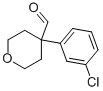 4-(3-Chlorophenyl)tetrahydro-2H-pyran-4-carboxaldehyde Structure,902836-60-6Structure