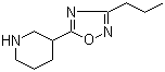 5-(Piperidin-3-yl)-3-propyl-1,2,4-oxadiazole Structure,902837-18-7Structure