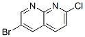 1,8-Naphthyridine, 6-bromo-2-chloro- Structure,902837-40-5Structure