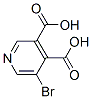 5-Bromopyridine-3,4-dicarboxylic acid Structure,90325-36-3Structure