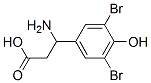 3-Amino-3-(3,5-dibromo-4-hydroxy-phenyl)-propionic acid Structure,90326-71-9Structure