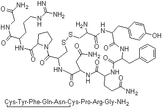 Vasopressin Structure,9034-50-8Structure