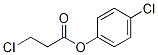 (4-Chlorophenyl)3-chloropropanoate Structure,90348-64-4Structure