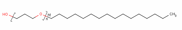 Alpha-hexadecyl-omega-hydroxy-poly[oxy(methyl-1,2-ethanediyl)] Structure,9035-85-2Structure