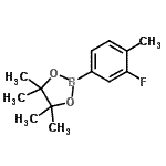 3-Fluoro-4-methylphenylboronic acid, pinacol ester Structure,903895-56-7Structure