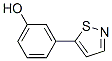 3-Isothiazol-5-ylphenol Structure,904085-96-7Structure