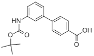 3-[(Tert-butoxycarbonyl)amino]-1,1-biphenyl-4-carboxylicacid Structure,904086-02-8Structure