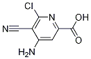 4-Amino-6-chloro-5-cyanopicolinicacid Structure,904311-41-7Structure