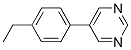 Pyrimidine, 5-(4-ethylphenyl)- (9ci) Structure,904707-56-8Structure