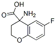 4-Amino-6-fluorochroman-4-carboxylic acid Structure,90477-46-6Structure