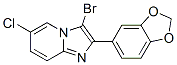 2-Benzo[1,3]dioxol-5-yl-3-bromo-6-chloro-imidazo[1,2-a]pyridine Structure,904813-96-3Structure