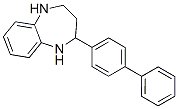 2-Biphenyl-4-yl-2,3,4,5-tetrahydro-1H-benzo[b][1,4]diazepine Structure,904814-74-0Structure