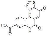 3-Oxo-2-[2-oxo-2-thiophen-2-yl-eth-(z)-ylidene]-1,2,3,4-tetrahydro-quinoxaline-6-carboxylic acid Structure,904818-85-5Structure