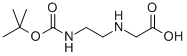 2-[[2-(Boc-amino)ethyl]amino]acetic acid Structure,90495-99-1Structure