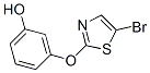 3-(5-bromothiazol-2-yloxy)phenol Structure,904961-08-6Structure