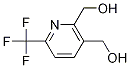 (6-(Trifluoromethyl)pyridine-2,3-diyl)dimethanol Structure,905273-57-6Structure