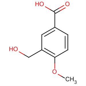 3-Hydroxymethyl-4-methoxy-benzoic acid Structure,90536-48-4Structure