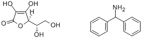 L-ascorbic acid diphenylmethanamine Structure,905827-27-2Structure