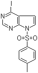 4-Iodo-7-tosyl-7h-pyrrolo[2,3-d]pyrimidine Structure,906092-45-3Structure