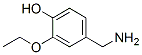 3-Ethoxy-4-hydroxybenzylamine Structure,90643-06-4Structure