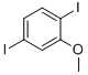 1,4-Diiodo-2-methoxybenzene Structure,906557-98-0Structure