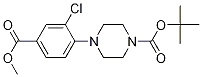 Methyl 4-(4-boc-1-piperazinyl)-3-chlorobenzoate Structure,906559-46-4Structure