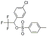 1-(4-Chlorophenyl)-2,2,2-trifluoroethyl 4-methyl benzenesulfonate Structure,907175-73-9Structure