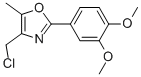 4-(Chloromethyl)-2-(3,4-dimethoxyphenyl)-5-methyloxazole Structure,907200-66-2Structure