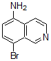 8-Bromoisoquinolin-5-amine Structure,90721-34-9Structure