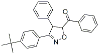 Methanone, [3-[4-(1,1-dimethylethyl)phenyl]-4,5-dihydro-4-phenyl-5-isoxazolyl]phenyl- Structure,907592-81-8Structure