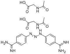 Diminazene Diaceturate Structure,908-54-3Structure