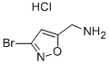 (3-Bromoisoxazol-5-yl)methylamine hydrochloride Structure,90802-21-4Structure