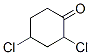 Cyclohexanone, 2,4-dichloro- Structure,908104-94-9Structure