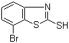 7-Bromo-2-mercaptobenzothiazole Structure,908355-83-9Structure