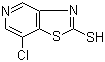 7-Chlorothiazolo[4,5-c]pyridine-2-thiol Structure,908355-84-0Structure