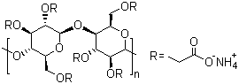 Carboxylmethyl cellulose ammonium salt Structure,9086-60-6Structure