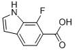 7-Fluoro-1h-indole-6-carboxylic acid Structure,908600-75-9Structure