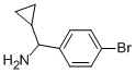 (4-Bromophenyl)(cyclopropyl)methanamine Structure,90868-92-1Structure