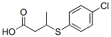 3-(4-Chlorophenylthio)butyric acid Structure,90919-34-9Structure